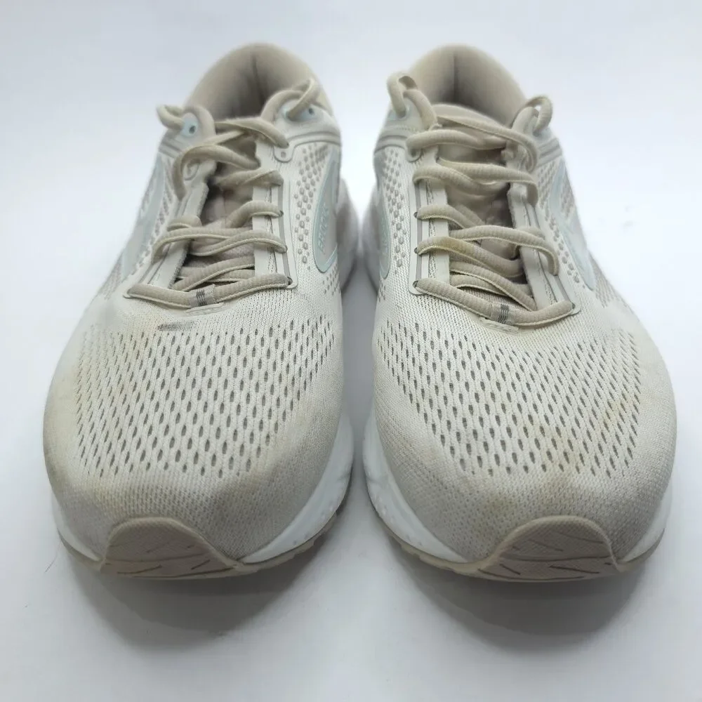Brooks Ariel GTS 23 Shoes Womens Sz 8 2E Beige Sneakers Running Athletic Jogging